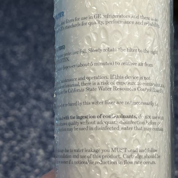GE Appliances Genuine OEM Refrigerator Water Filter MSWF New In Box Sealed - Picture 6 of 8